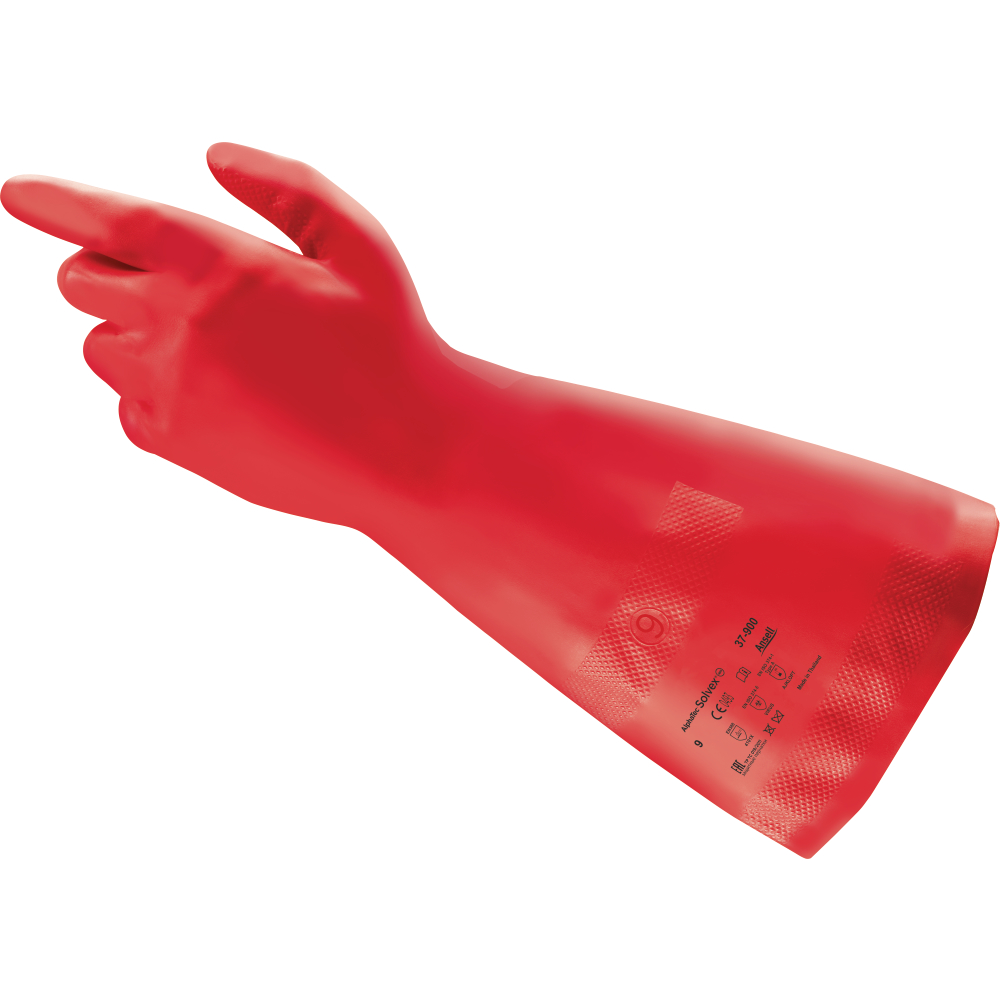 Ansell Chemie-Schutzhandschuh AlphaTec® Solvex® 37-900 rot Gr.11