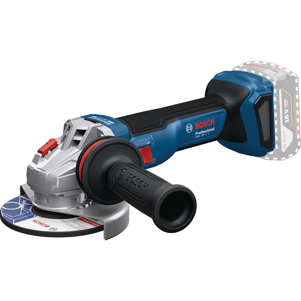 Bosch Akku-Winkelschleifer 18V GWS 18V-11 S solo