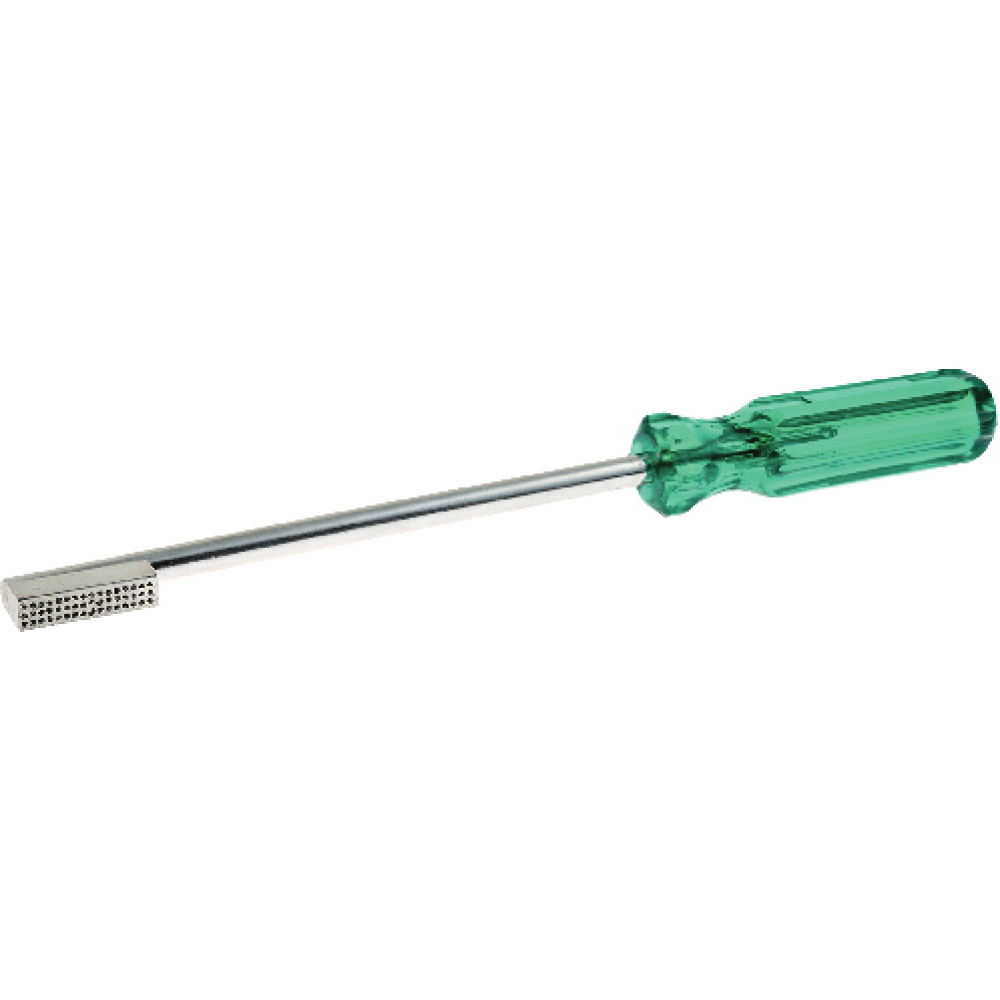 Diamant-Vielkorn-Abrichter 40x10mm 3reihig gesetzt Form P mit Handgriff