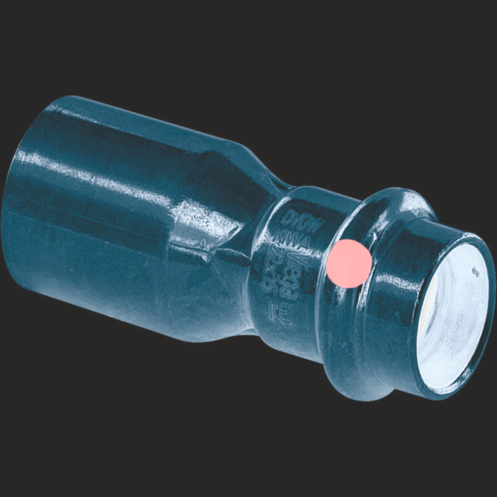 Viega Reduzierstück mit SC Profipress 2415.1 in 14x12mm Kupfer