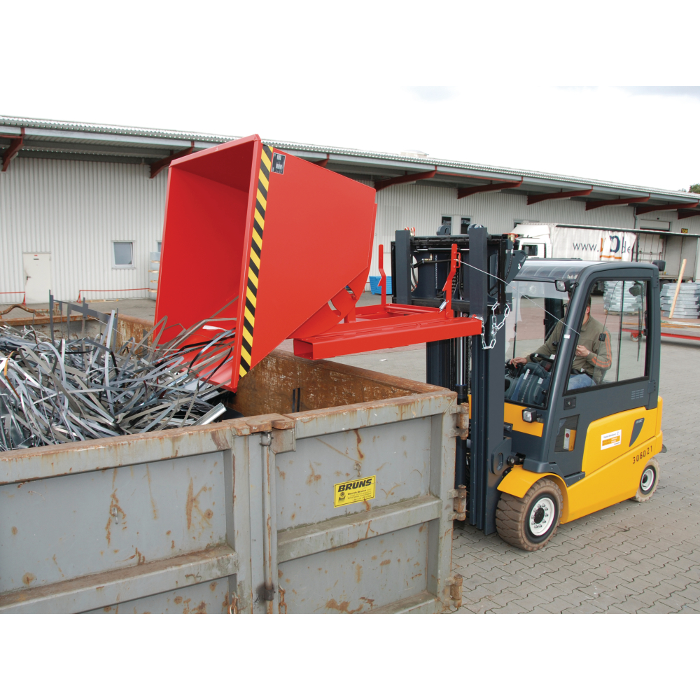 Kippbehälter m. Abrollsys 0,75 cbm,1420x1190x1070,v