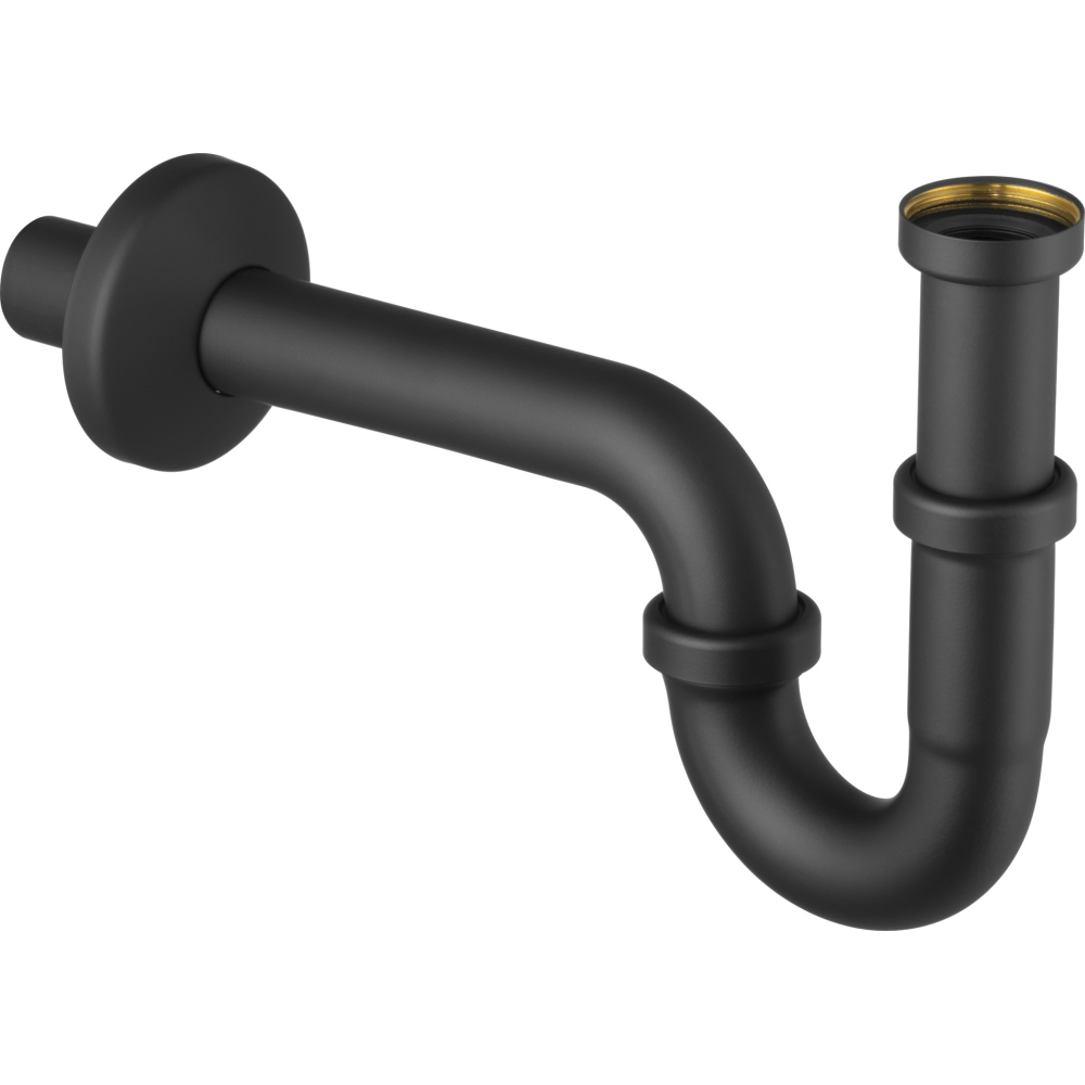 Viega Röhrengeruchv.-Plus-Siphon 5611.5 G 1 1/4x32mm, schwarz matt