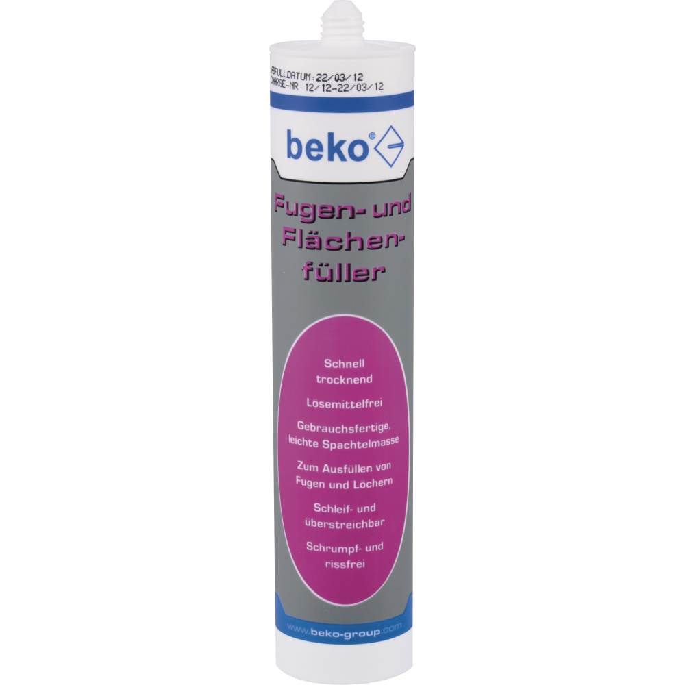 Beko Fugen- und Flächenfüller 310ml weiß