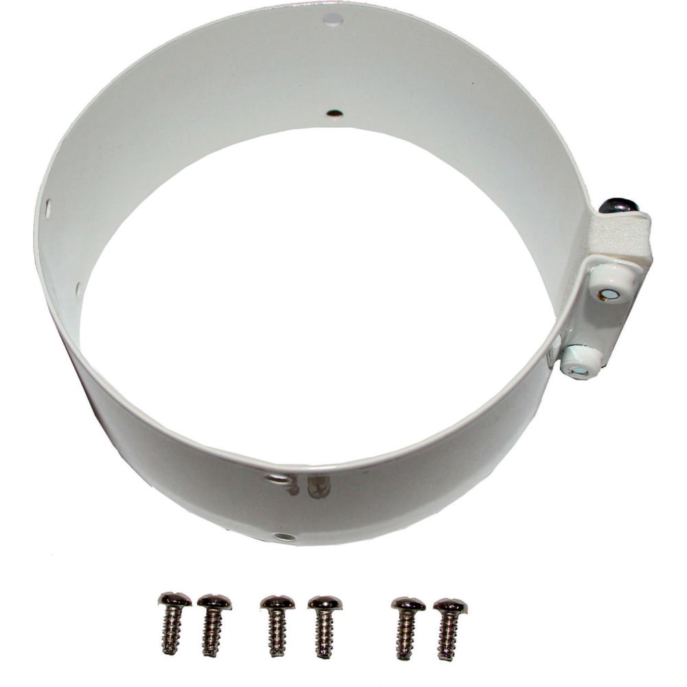 Wolf Schelle DN96 für Luftrohr Breite 44mm, weiß