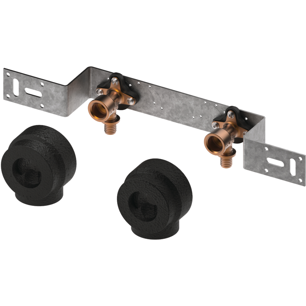 TECE flex Montageeinheit 16x1/2" 153mm m.WS