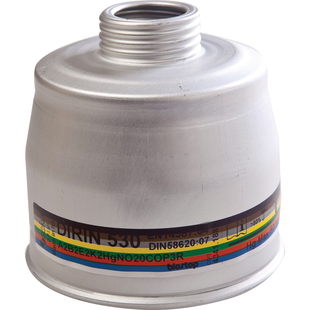 Ekastu Safety Mehrbereichs-Kombifilter DIRIN 530 A2 B2 E2 K2 Hg NO 20CO-P3R