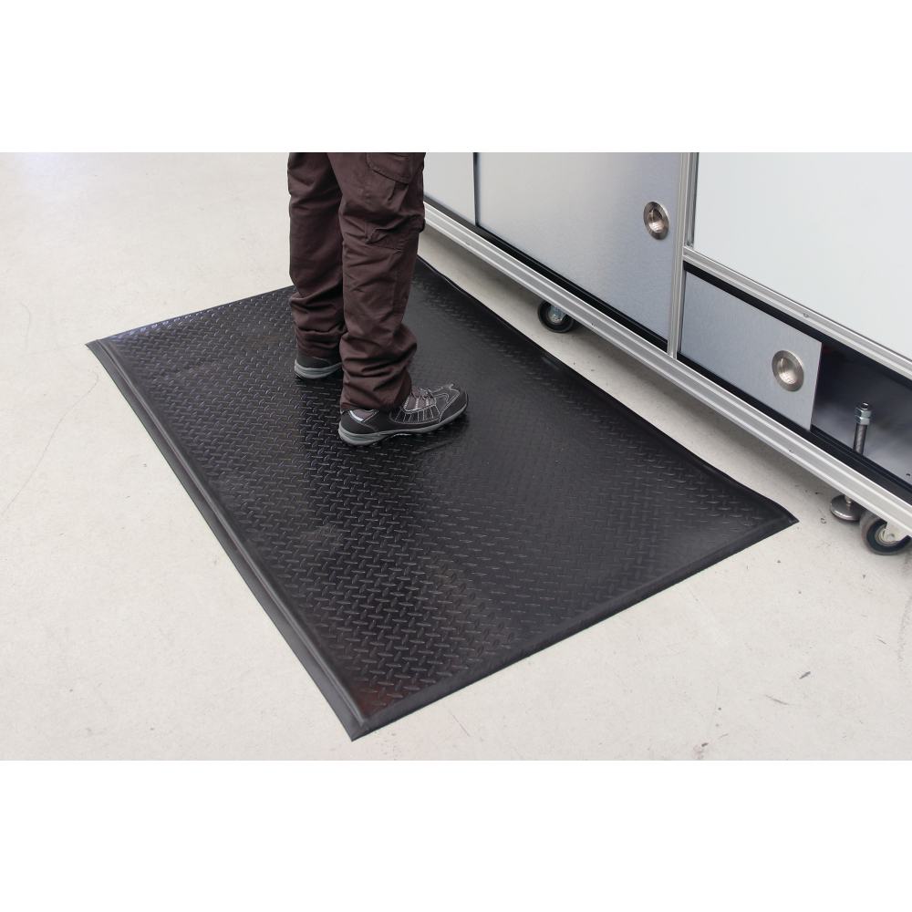 Anti-Ermüdungsmatte Orthomat Comfort Plus B90xL150 cm schwarz