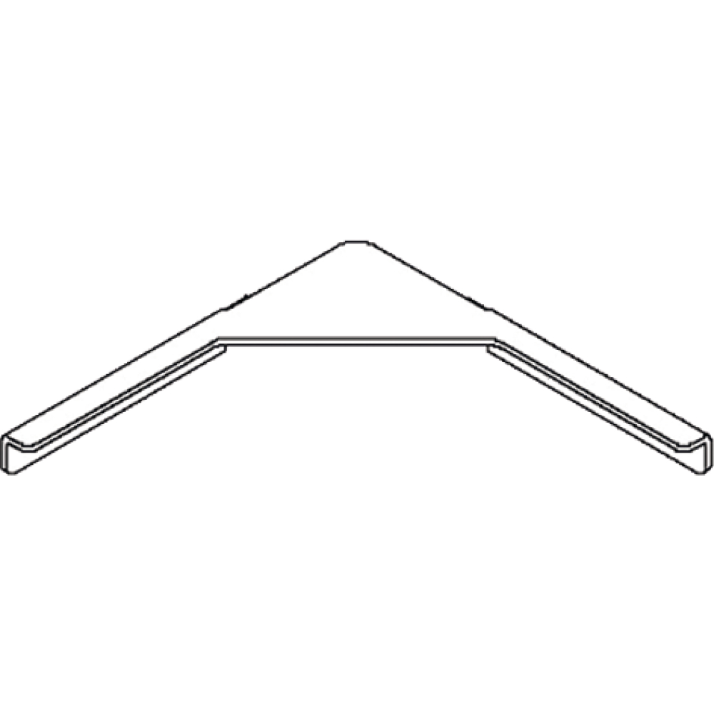 Versteifungswinkel silber FORMAT Basic