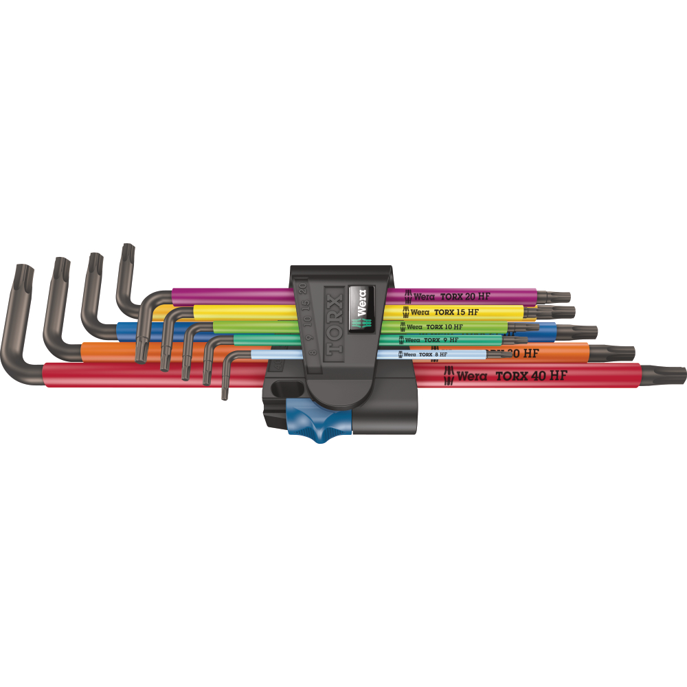 Winkelschlüssel-Satz Wera 967/9 TX SXL Multicolour