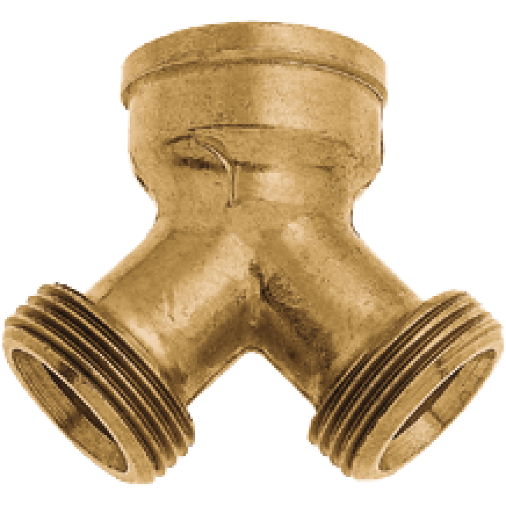 Abzweigstück Messing 3/4" mit Außengewinde