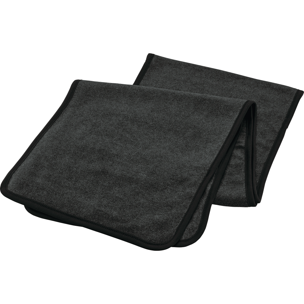 Fleece-Schal dunkelgrau