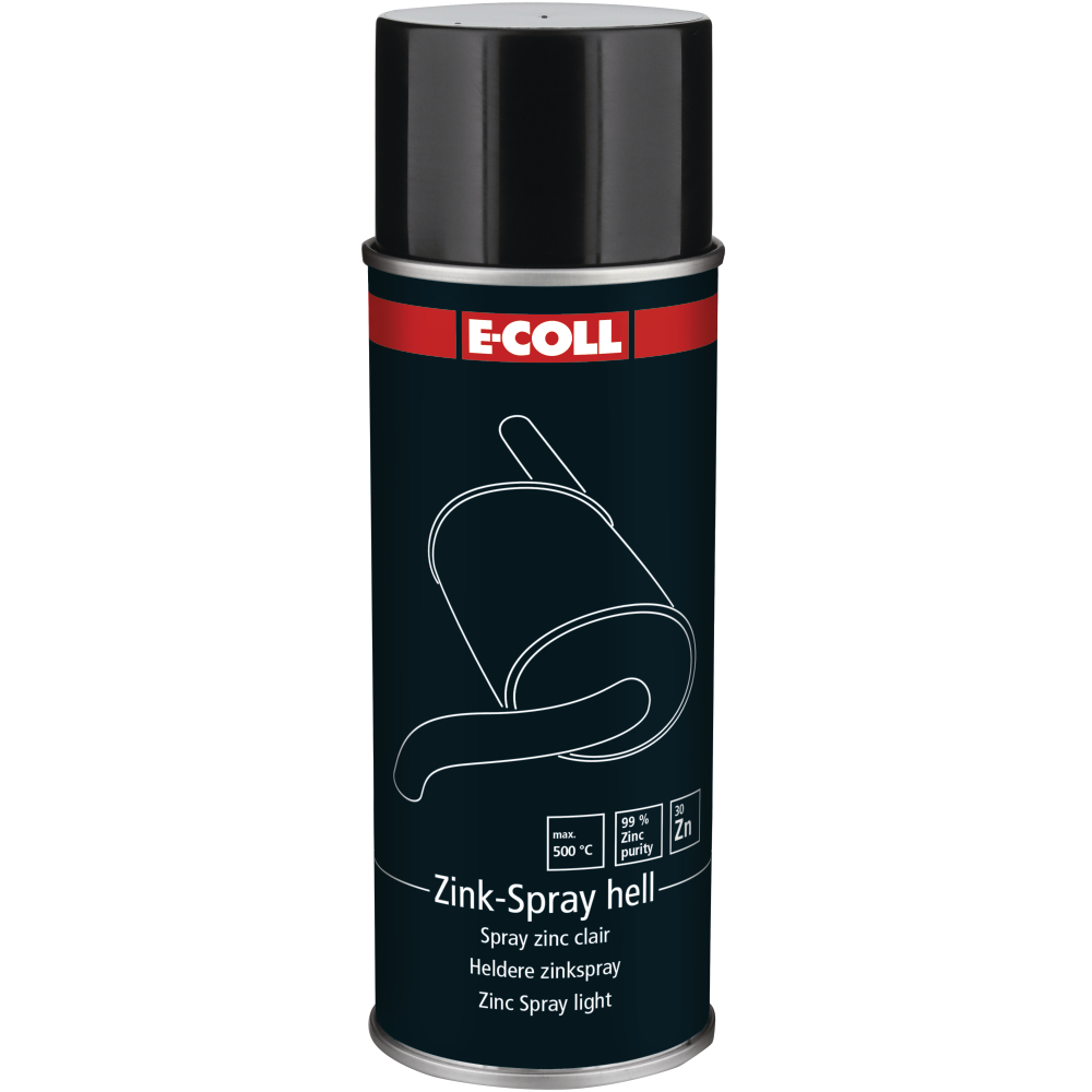 E-COLL Zink-Spray hell 400ml silbergrau