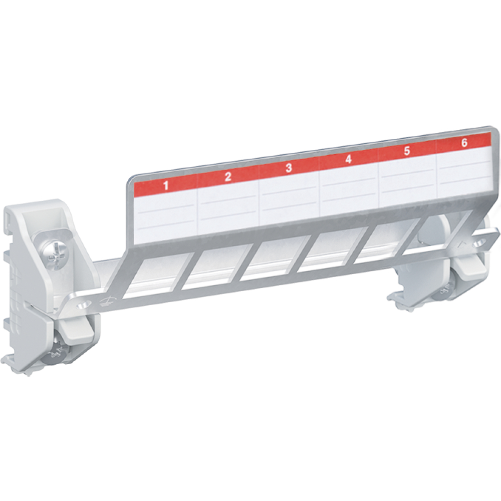 Patchpanel 6 fach leer Keystone, ZE335 Striebel
