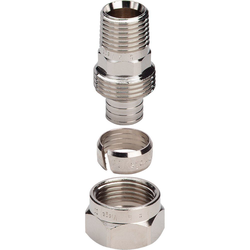 Viega Verschraubung 1021 in R1/2 x 14mm Messing
