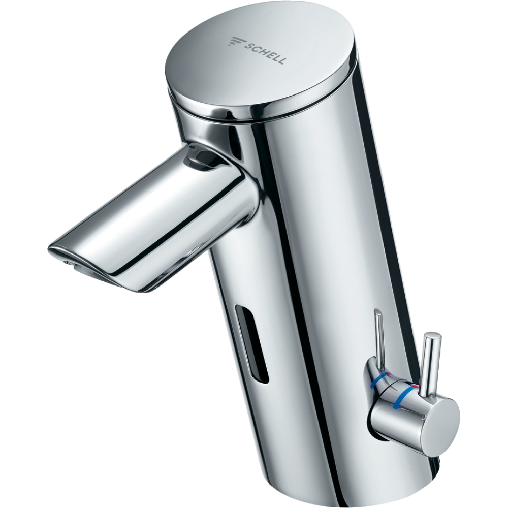 Schell Infrarot-WT-Armatur PURIS E2 verchromt, HD-M, Batteriebetrieb 6 V