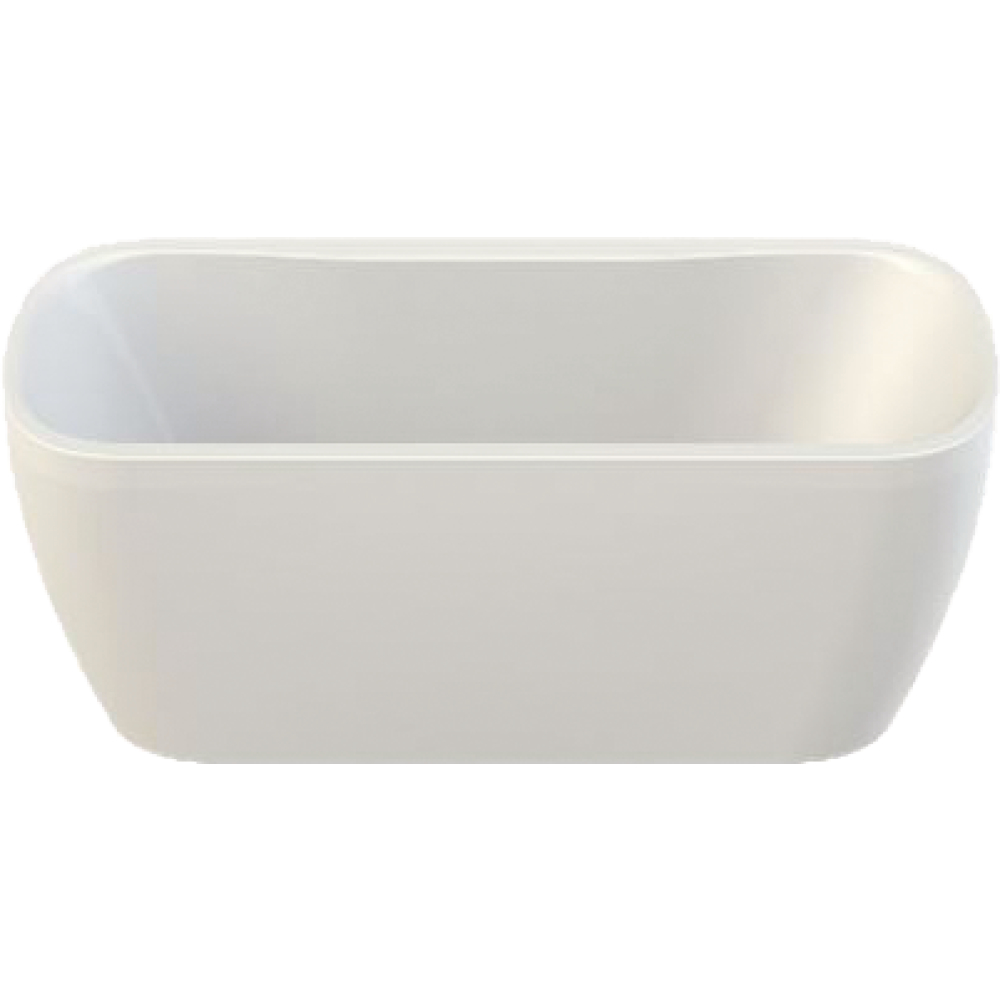 FORMAT Design Acryl-Oval-Badewanne 1800x800 freistehend ohne Befüllung
