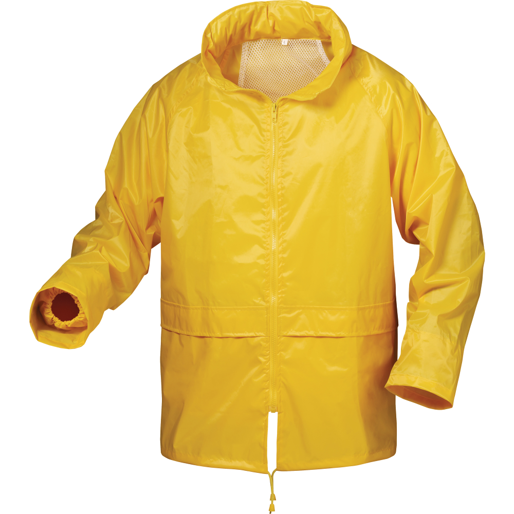 Craftland Regenschutzjacke Herning Nylon/Vinyl gelb Gr.L