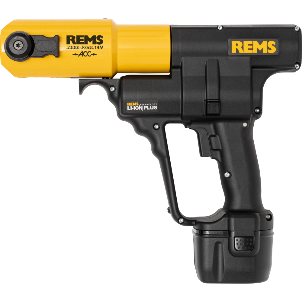 REMS Akku-Radialpresse mit Zwangsablauf Akku-Press