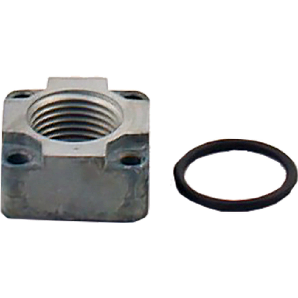 Wolf Gerader Flansch f. GKV inkl. O-Ring