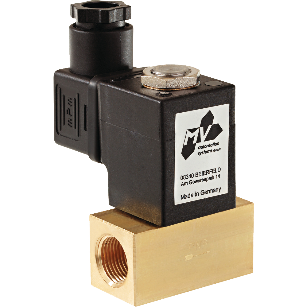 Magnetventil Hebersicher. HS-MV 3/8 IG PS 12 bar