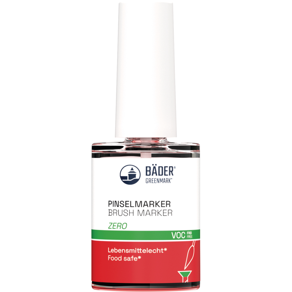 Pinsel-Marker Zero 15 ml Tube rot