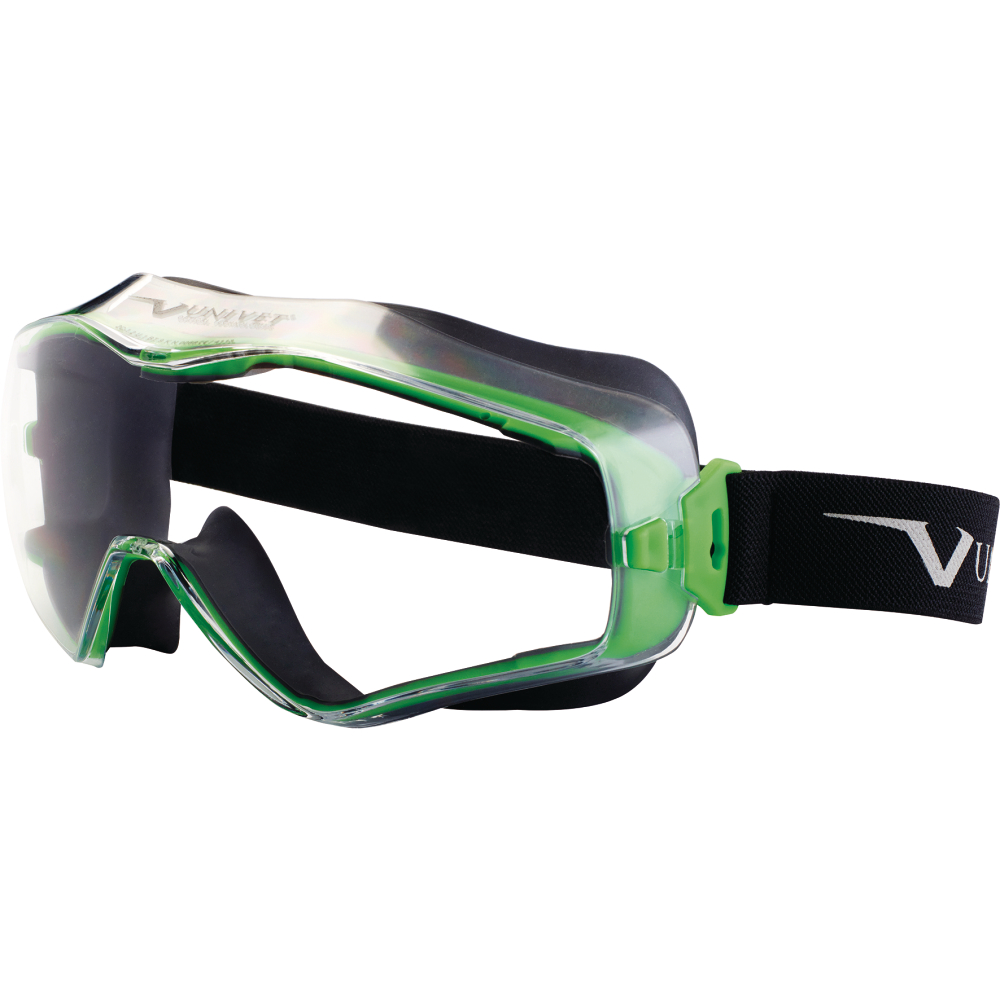 Univet Ersatzscheibe für Vollsicht-Schutzbrille 6X3