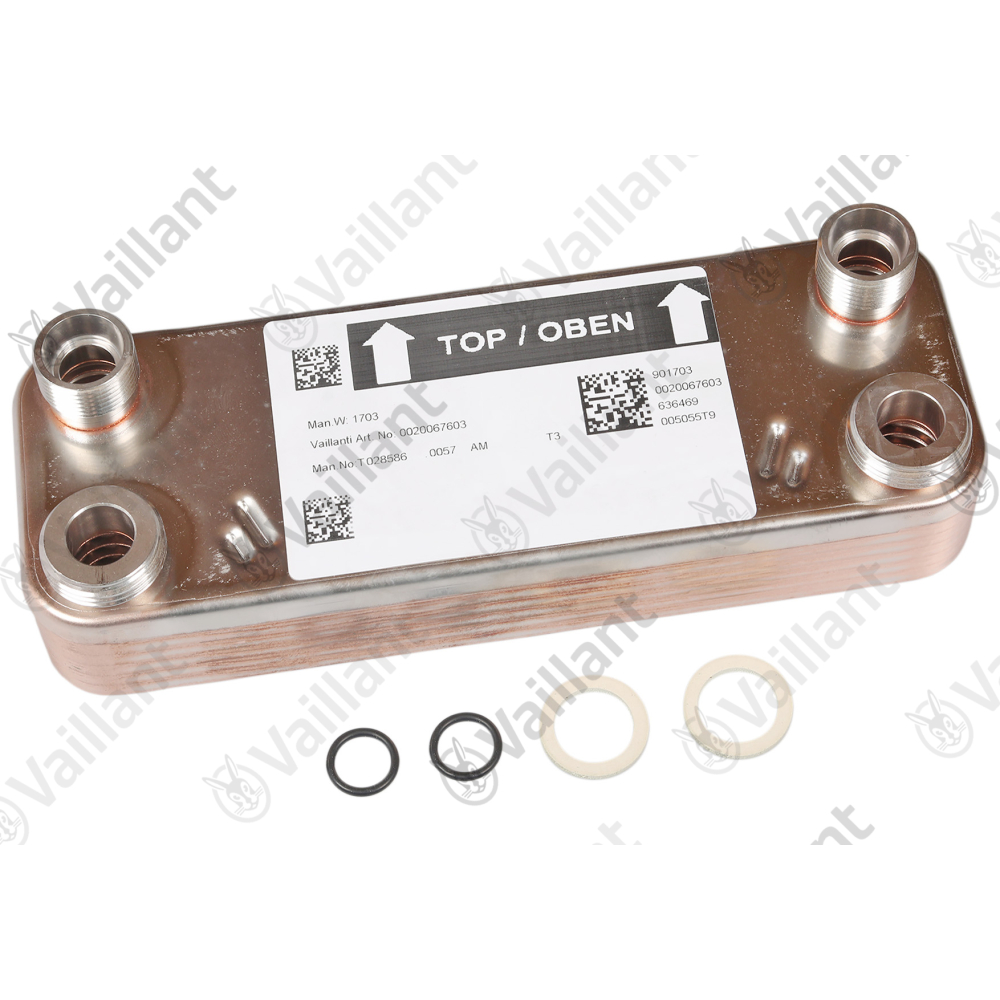 Vaillant Wärmetauscher, PK/HK Vaillant-Nr. 0020085463
