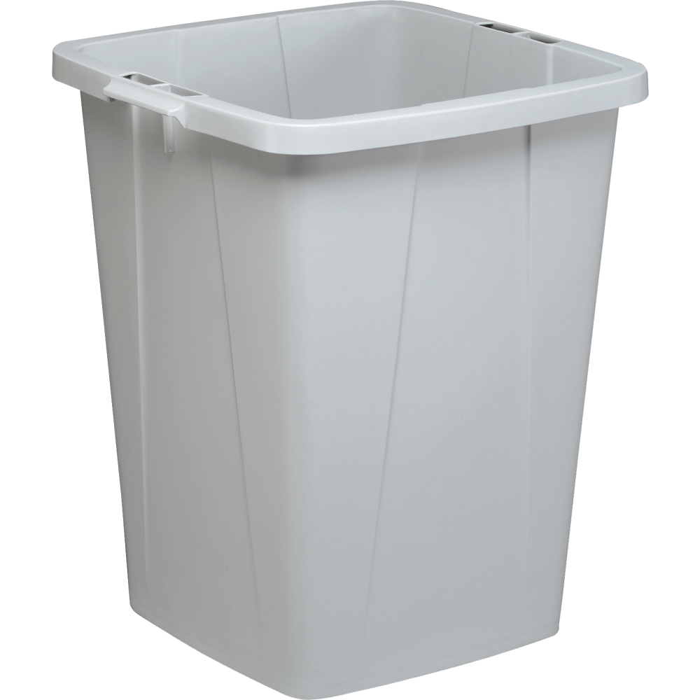 Wertstoffsammler 90l grauo. Deckel