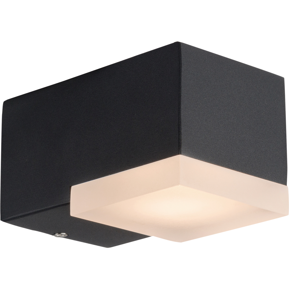LED-Außenwandleuchte ENRICO III IP54 square 4W 3000K 230V 240lm