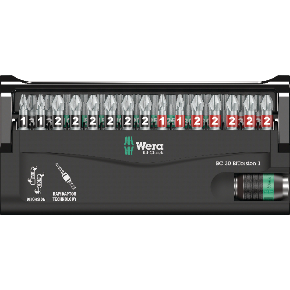 Bit-Satz Bit-Check 30 BiTorsion 1 Wera