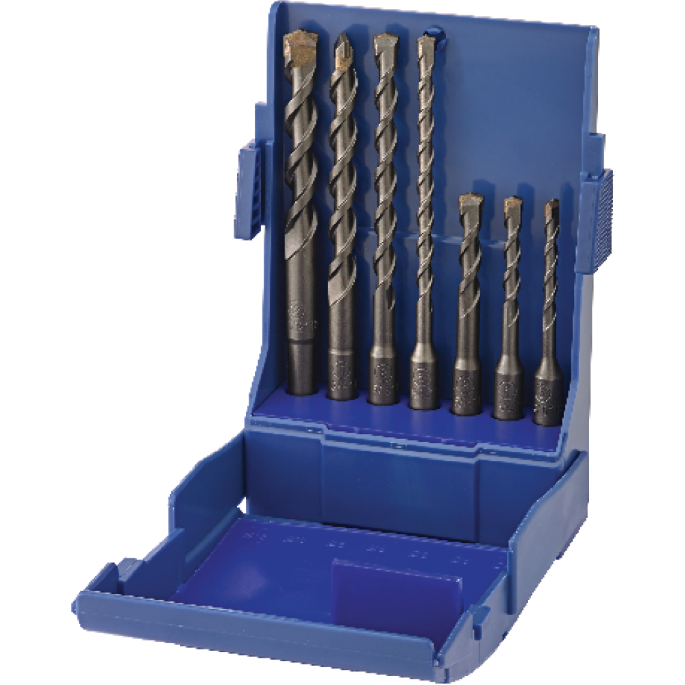 FORUM SDS-Plus-Bohrer-Stz. 7tlg.