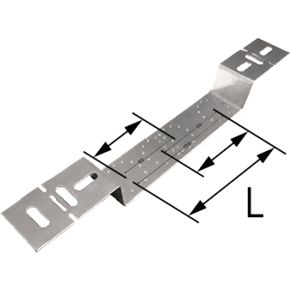 KAN-therm ultraPRESS Montagebügel Multi für 2 Wandscheiben mit 3-Loch-Flansch