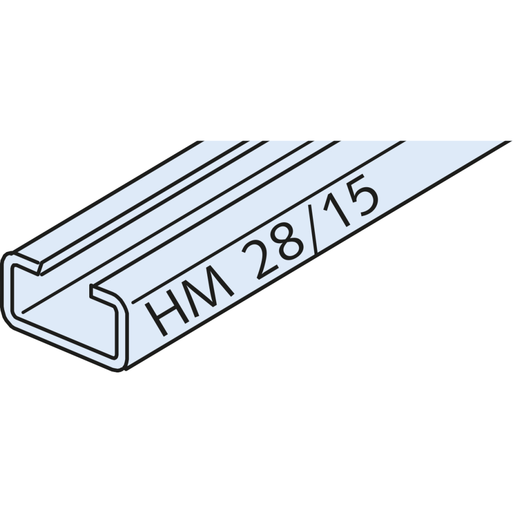 Montageschiene HM 28/15