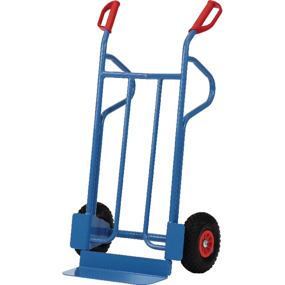 fetra Stahlrohrkarre B1215P 350kg,Schaufel 150x450,P