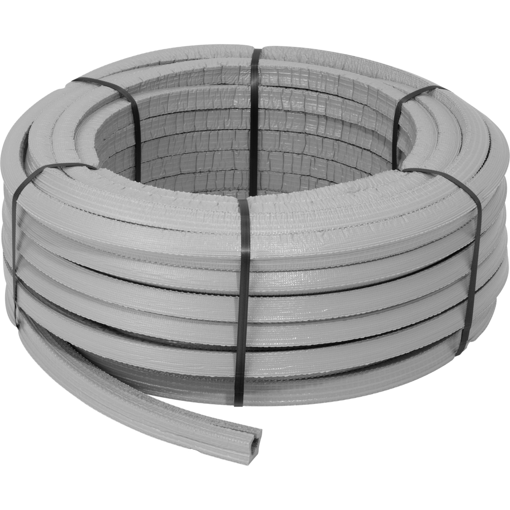 Viega Dämmschlauch 1233 in 34/32mm x 50m PE-Schaum grau