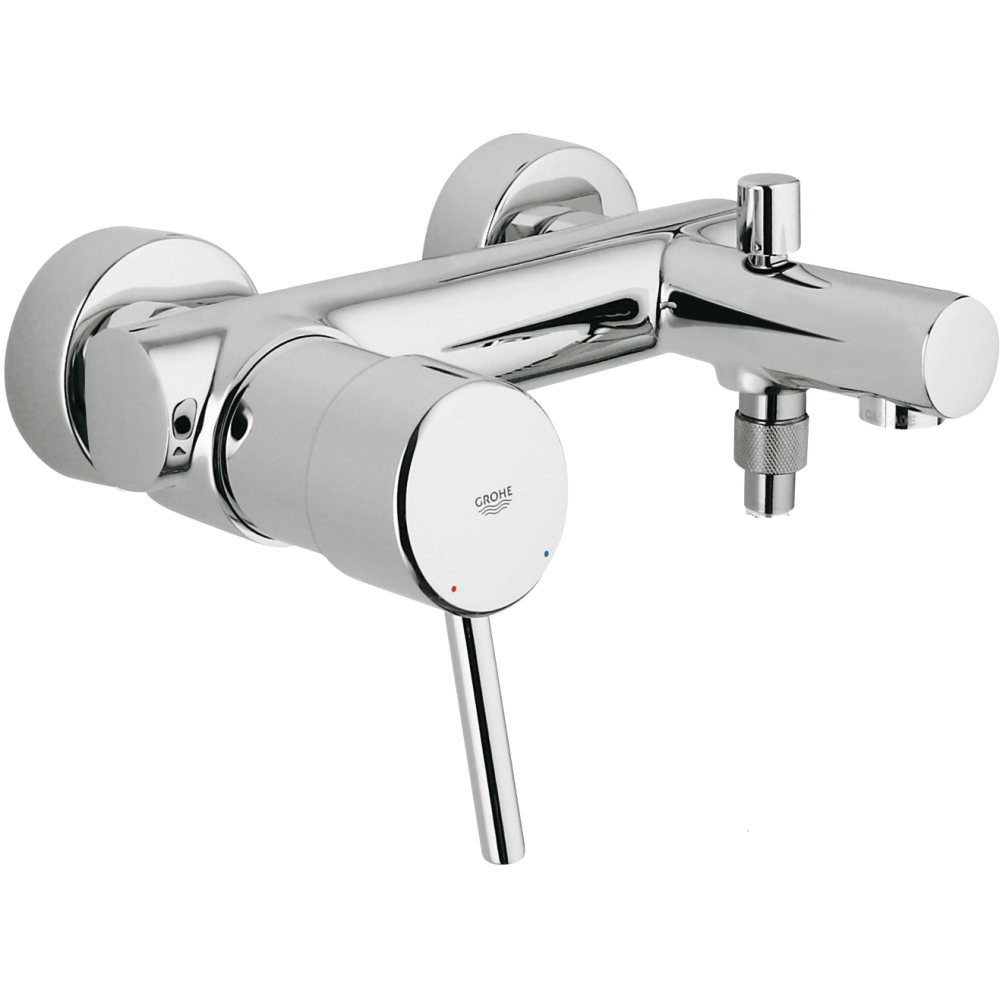 Wannenbatterie Concetto neu 32211001 chrom