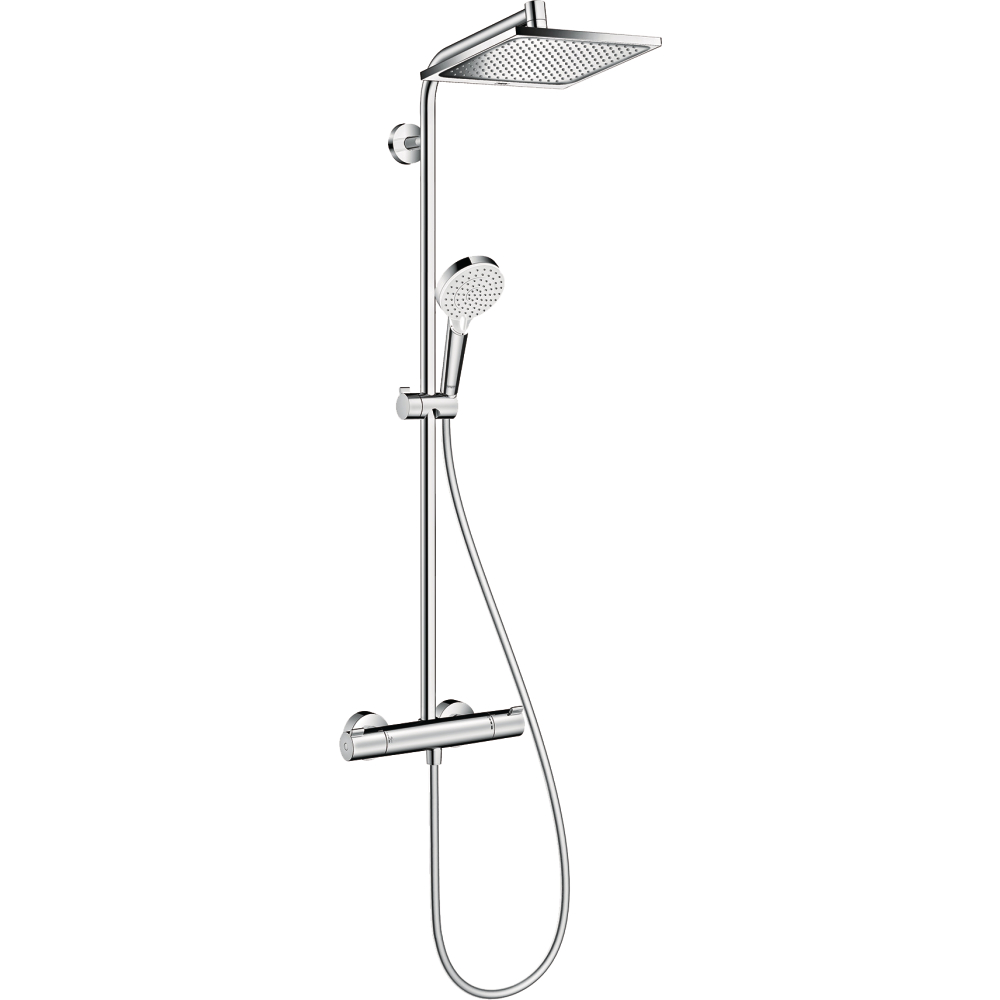 Brausenkombi Crometta E 240 1jet Showerpipe chrom
