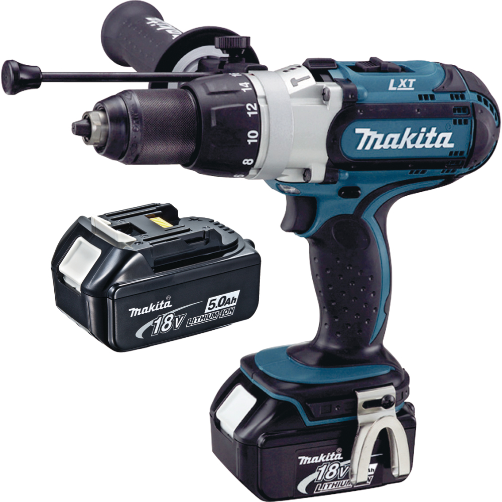 Makita Akku-Schlagbohrschrauber DHP451RTJ 18V 5,0Ah 80Nm