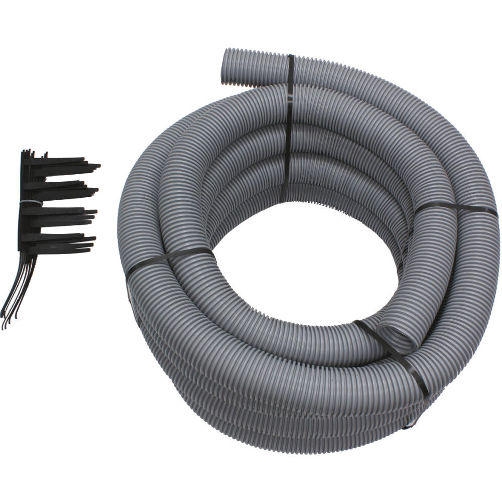 Vaillant Abgasleitung Set 5 DN80 Rohr 15m, flexibel PP