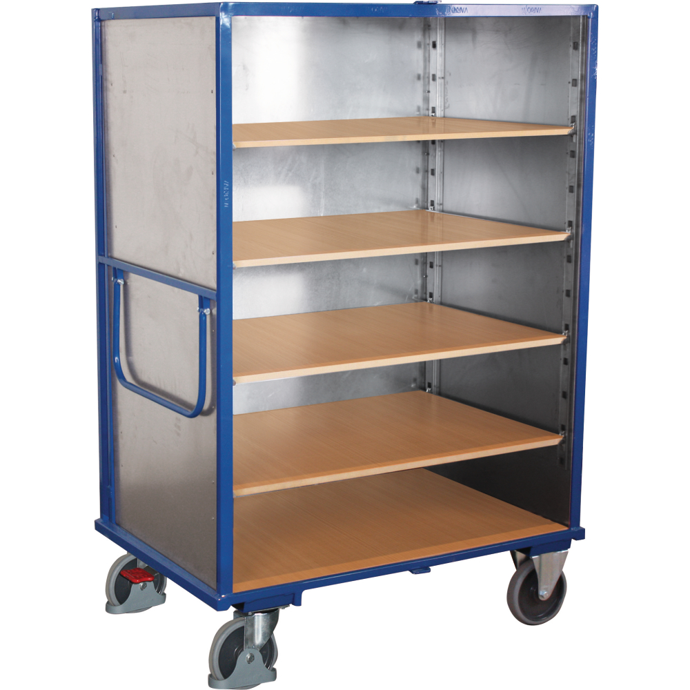 Etagenwagen verz. Stahlblech 1000x680