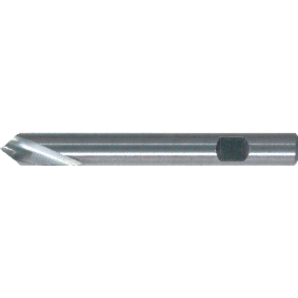 Vollhartmetall-NC-Anbohrer 90°, blank