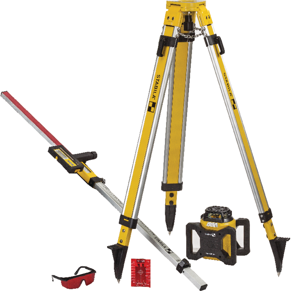 Rotationslaser LAR 160 7-teilig Stabila
