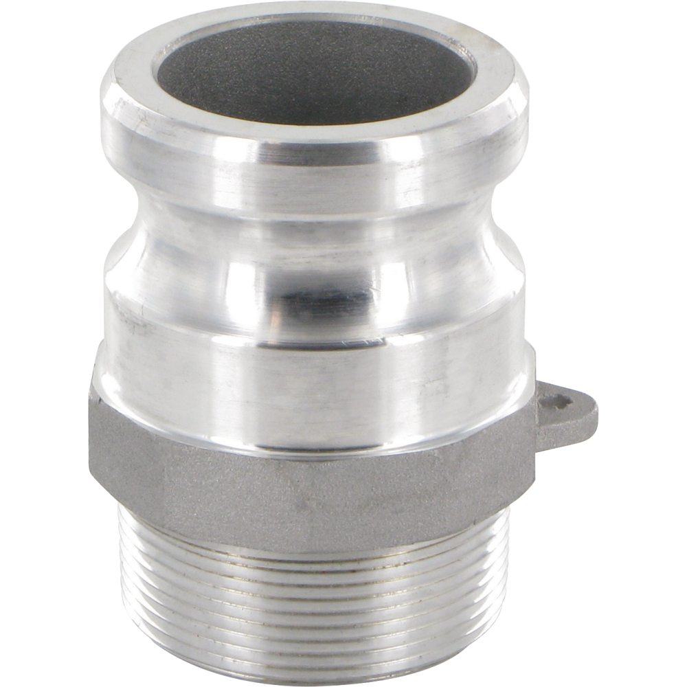 Kamlok Vaterteil Typ F DN32, AG 1.1/4", Alu