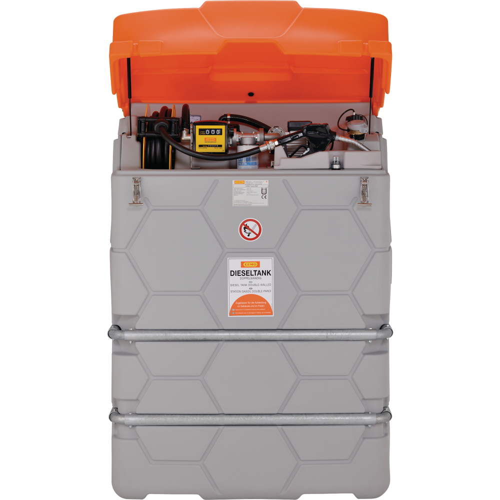 Dieseltank CUBE 1500l Outdoor Premium,m.Deckel