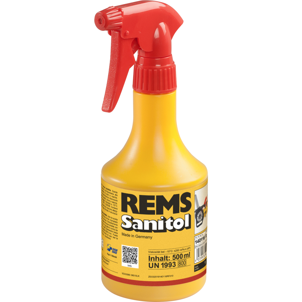 REMS Gewindeschneidmittel DVGW Sanitol Spraydose 0,6l