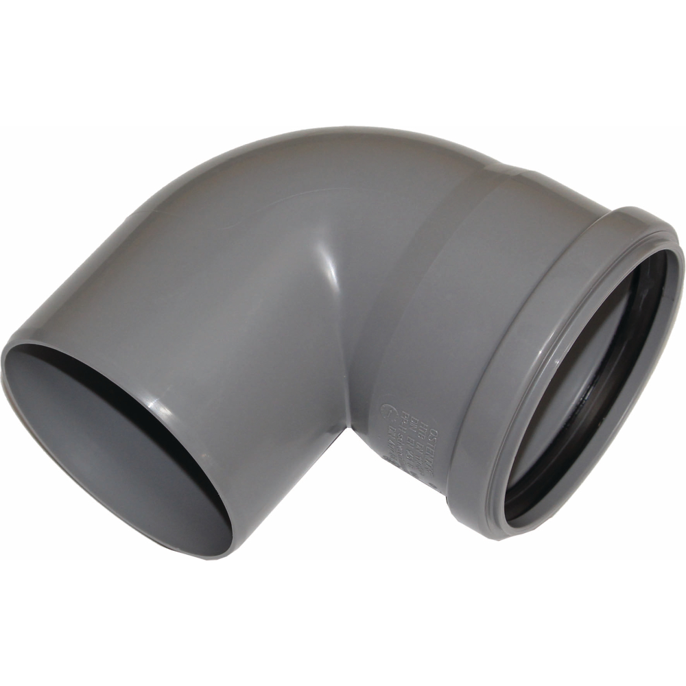 Wolf Ansaugrohr gebogen DN110 87Gr für Pellevent-m, aus PP