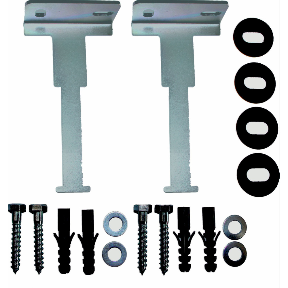 Wolf Wandhalter Set EnEV für Verteilerbalken DN25/32