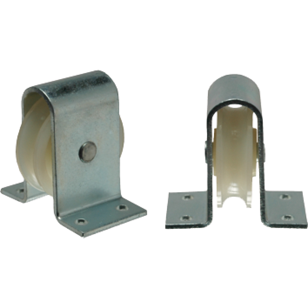 HBS-Stehrolle 48mm mit Walzenlagerung, Last 15kg