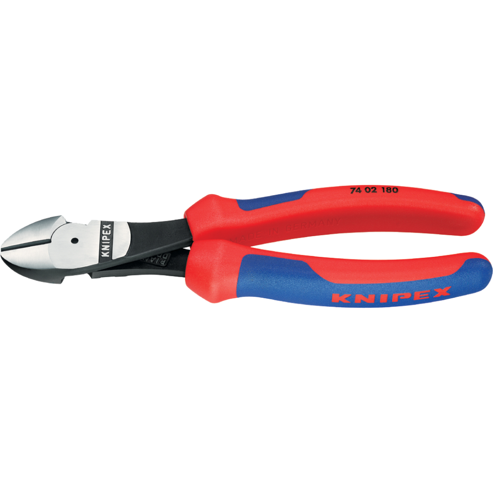 KNIPEX Kraft-Seitenschneider 7402 160mm pol./plast. MK-Griffe