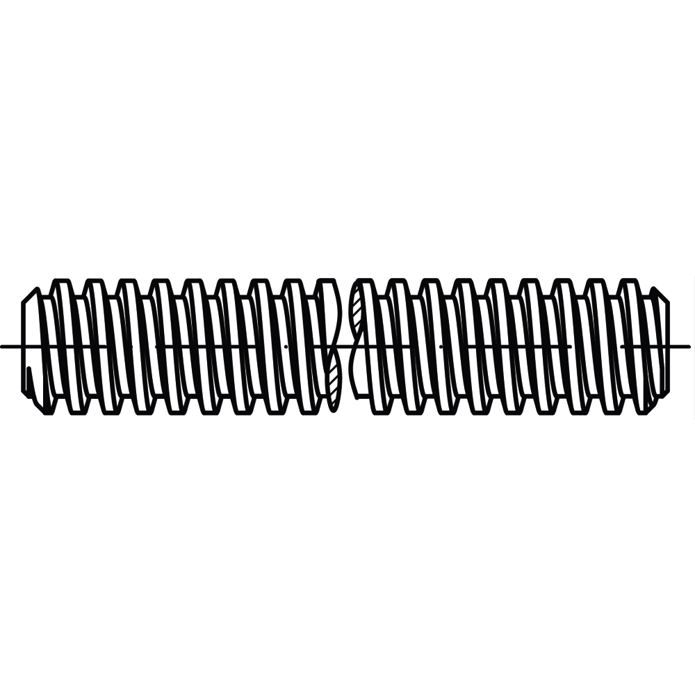 Trapezgewindestangen DIN 976 blank